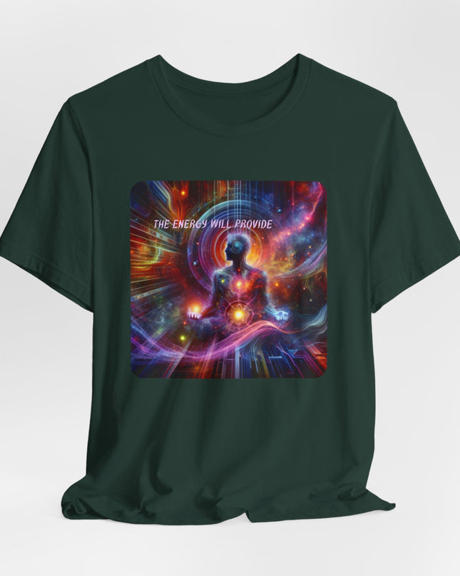 "The Energy will Provide, (Energy for Success)" Unisex Jersey Short Sleeve Tee