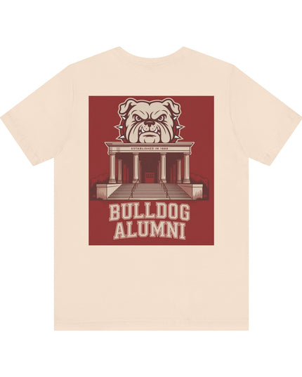 "Bulldog Alumni" Unisex Jersey Short Sleeve Tee