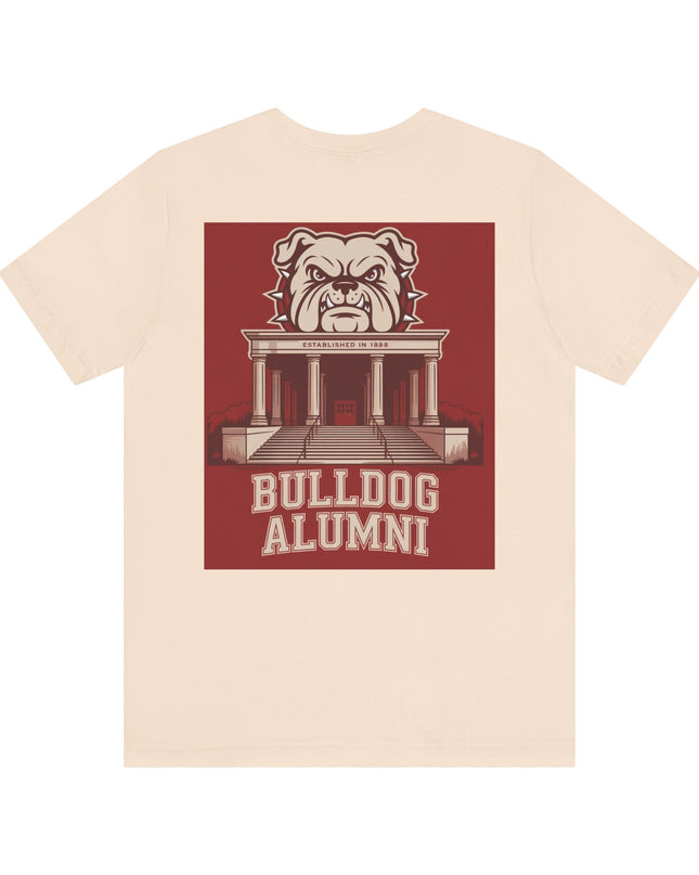 "Bulldog Alumni" Unisex Jersey Short Sleeve Tee
