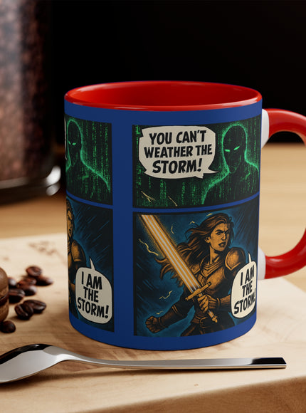 "I Am the Storm" Accent Mug