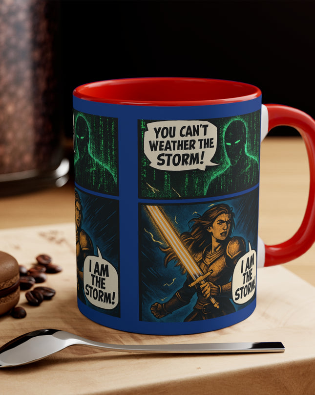 "I Am the Storm" Accent Mug