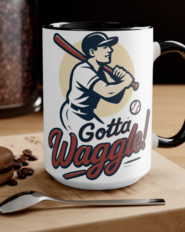 "Gotta Waggle!" Accent Mug