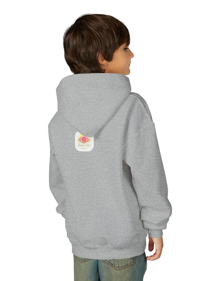 "My Mother Says I am Royalty" Youth Heavy Blend Hooded Sweatshirt