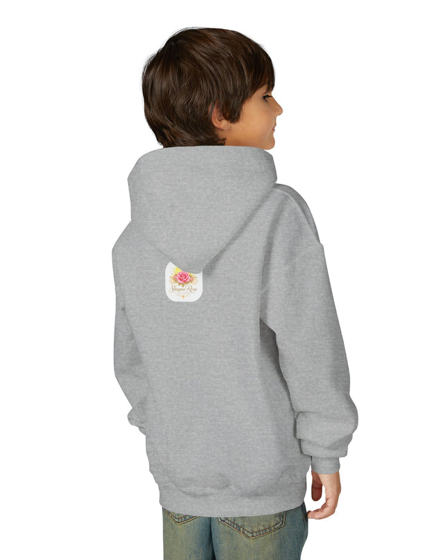 "My Mother Says I am Royalty" Youth Heavy Blend Hooded Sweatshirt