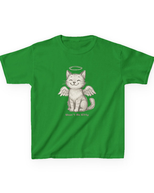 "Wasn't Me Kitty" Kids Heavy Cotton Tee