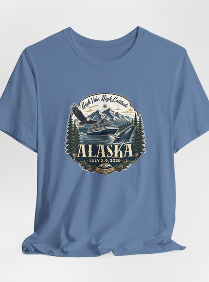 "Alaska" Unisex Jersey Short Sleeve Tee