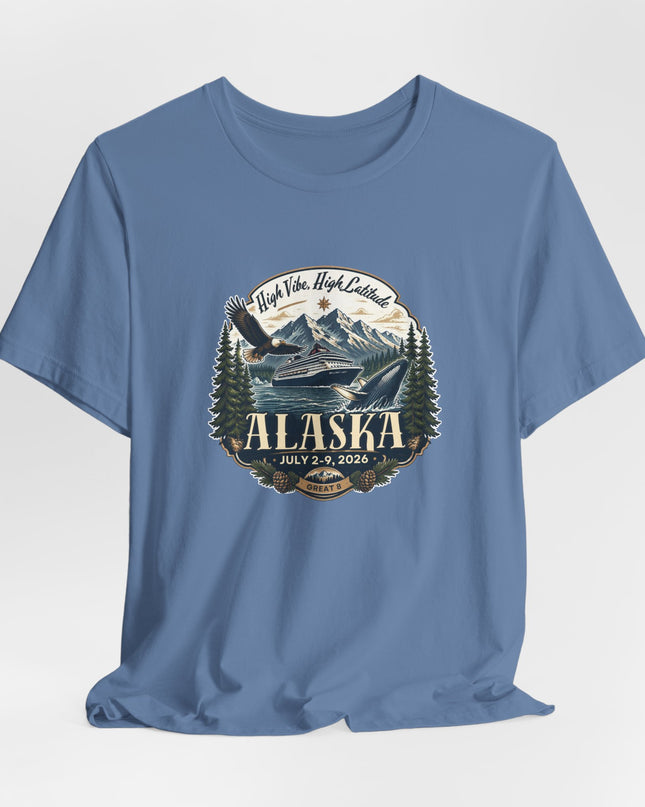 "Alaska" Unisex Jersey Short Sleeve Tee