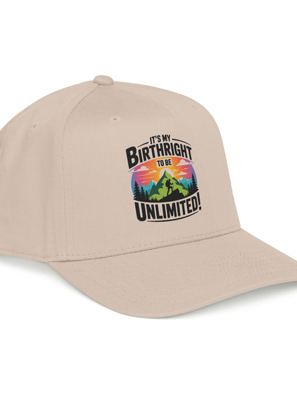 "It's my Birthright to be Unlimited" Mid Profile Baseball Cap