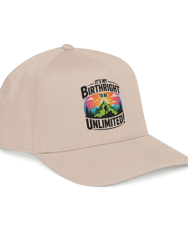 "It's my Birthright to be Unlimited" Mid Profile Baseball Cap
