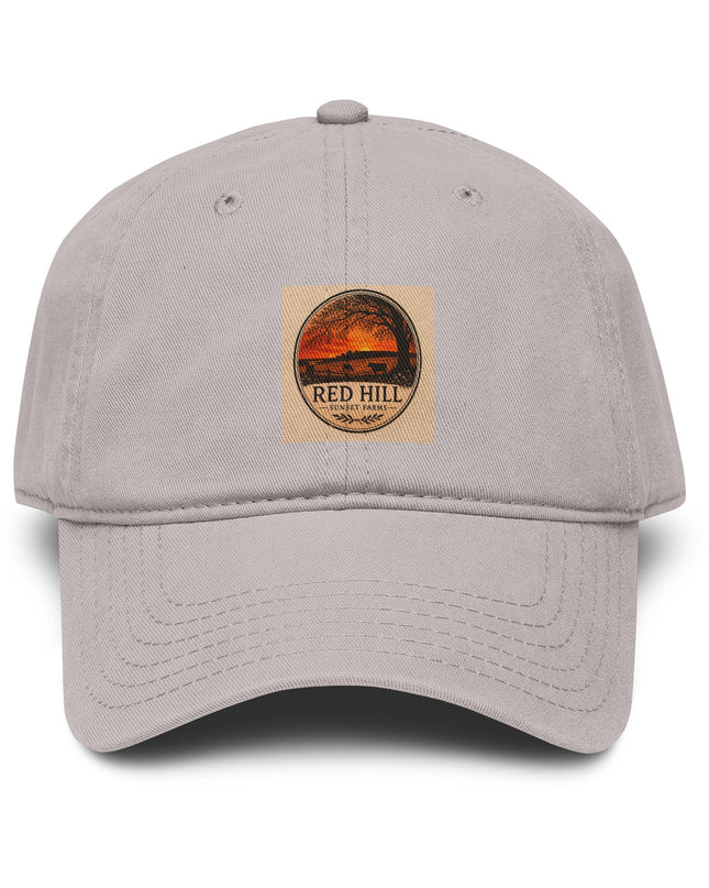 "Red Hill Sunset Farms" Garment Washed Baseball Cap