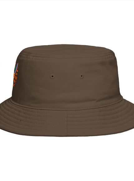 "Hummingbird and Poppies" Bucket Hat