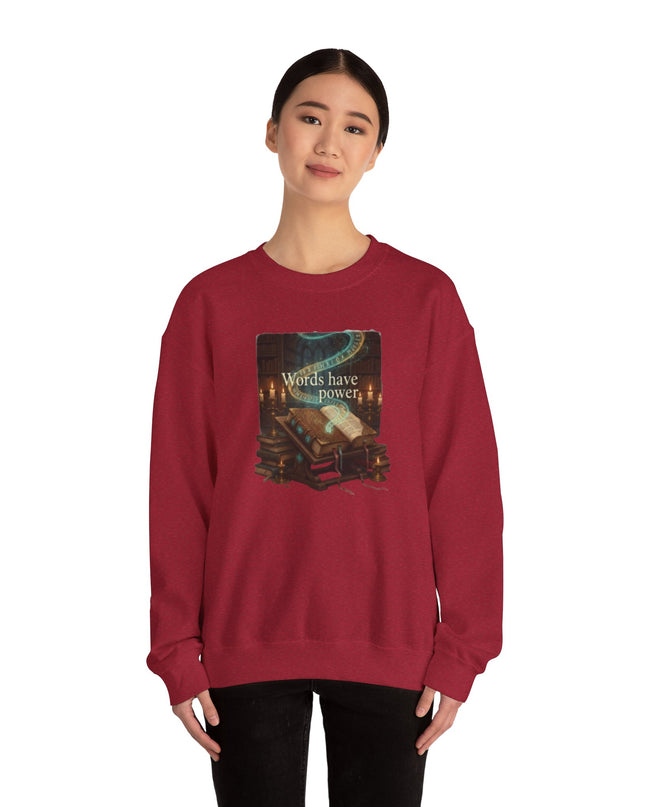 "Words Have Power" Unisex Adult Sweatshirt