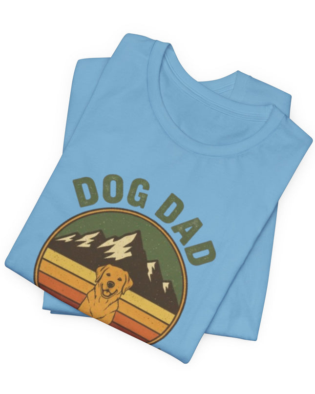 "Dog Dad Adventure Crew" Unisex Jersey Short Sleeve Tee