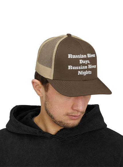 "Russian River Days, Russian River Nights" Snapback Trucker Cap
