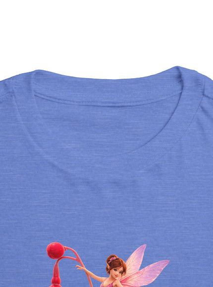 "Fuchsia Fairy" Toddler Short Sleeve Tee