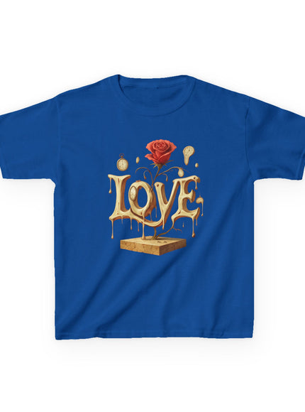 "Love (Salvador Dali style)" Kids Heavy Cotton Tee