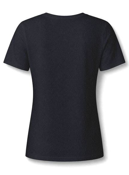 "Marin County, Above the Fog - no text" Women’s Relaxed Heather CVC V-Neck Tee