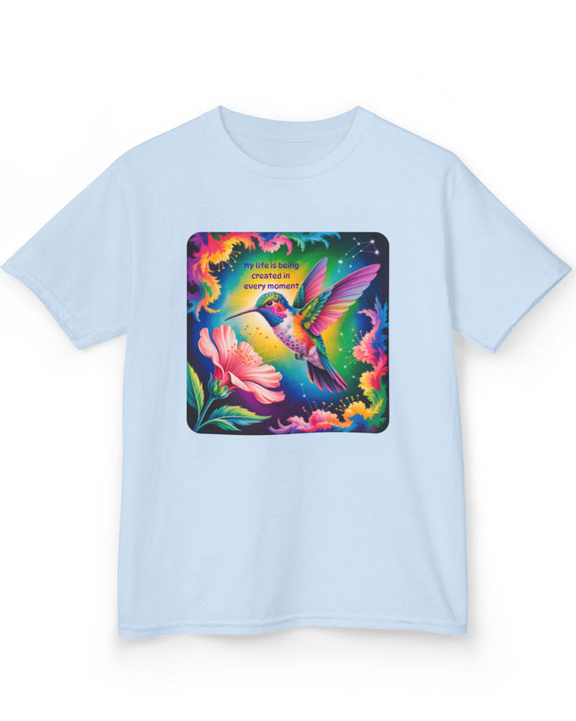 "My Life is Being Created in Every Moment" Kids Heavy Cotton Tee