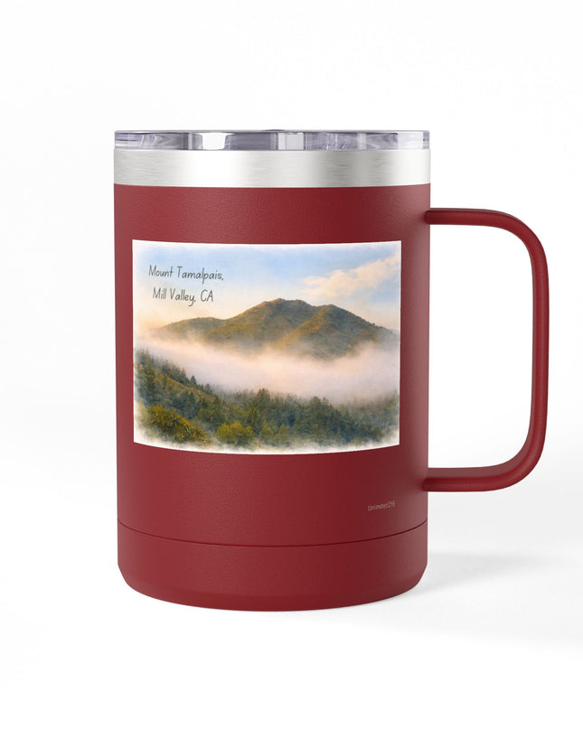 "Mount Tamalpais, Mill Valley, California" Coffee Mug Tumbler, 15oz