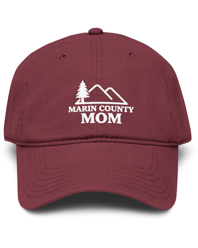 "Marin County Mom" Garment Washed Baseball Cap