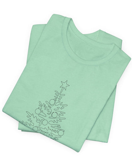 "Christmas Tree" Unisex Jersey Short Sleeve Tee