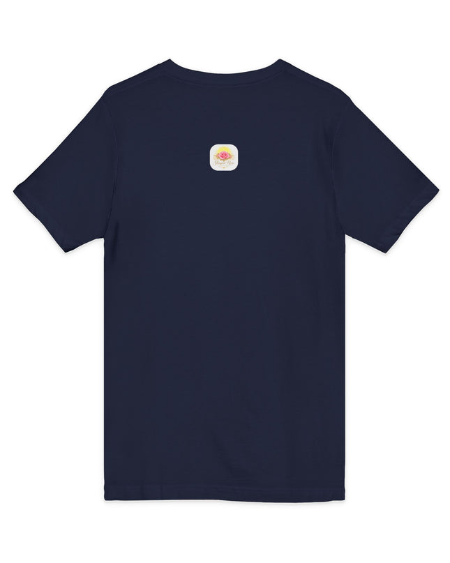 "Blessed and Beautiful" Ladies' V-Neck T-Shirt