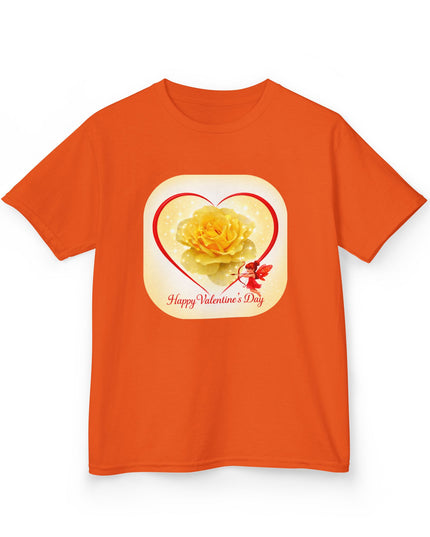 "Happy Valentine's Day" Kids Heavy Cotton Tee
