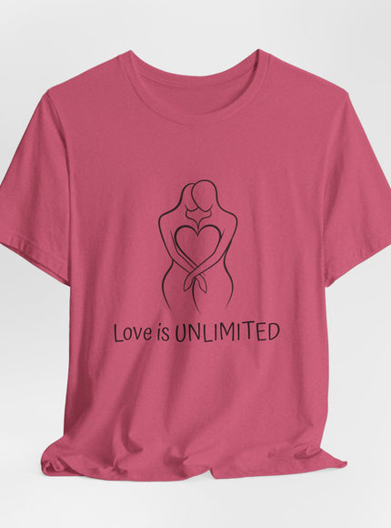 "Love is Unlimited" Unisex Jersey Short Sleeve Tee