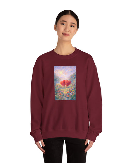 "Valentine's Day - Monet Style" Unisex Adult Sweatshirt