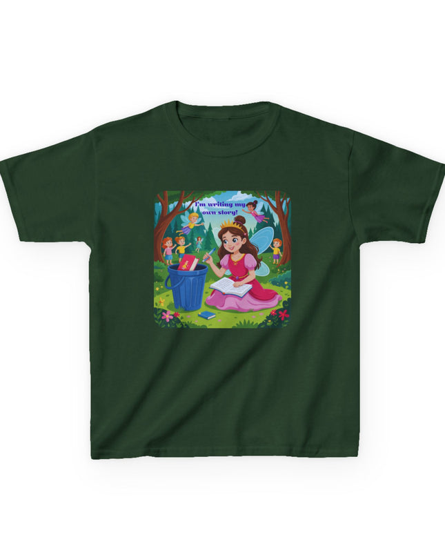 "I'm Writing my Own Story!" Kids Heavy Cotton Tee