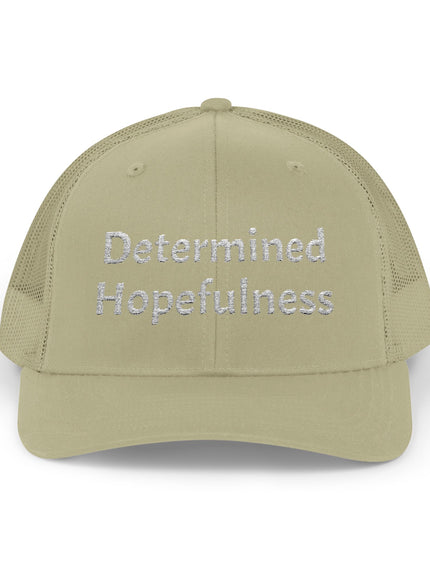 "Determined Helpfulness" Snapback Trucker Cap
