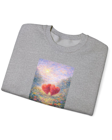 "Valentine's Day - Monet Style" Unisex Adult Sweatshirt