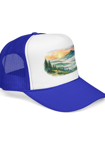 "Marin County, Where the Hills Meet the Sky" Foam Trucker Hat