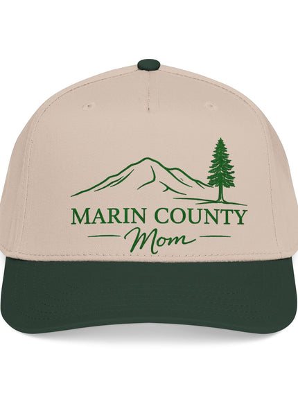 "Marin County Mom" Mid Profile Baseball Cap