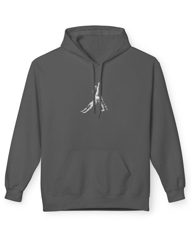 "Mom Strong Pilates" (Lighter ink on both sides) Unisex Midweight Softstyle Fleece Hoodie