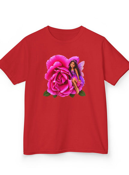 "Rose Fairy" Kids Heavy Cotton Tee