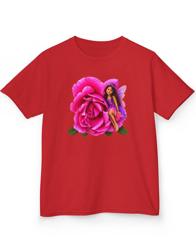 "Rose Fairy" Kids Heavy Cotton Tee