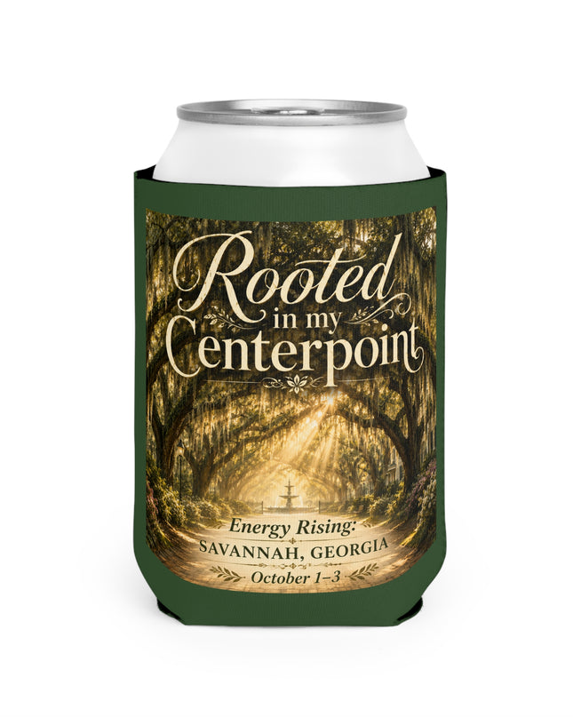 "Rooted in my Centerpoint" Can Cooler Sleeve