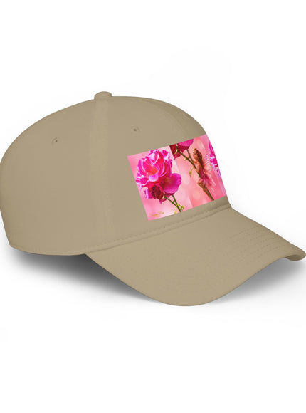 "Fairy Rose" Low Profile Baseball Cap