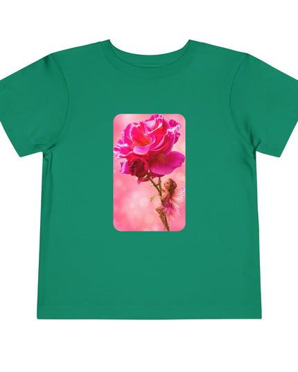 "Fairy Rose" Toddler Short Sleeve Tee