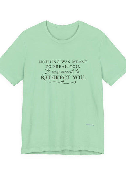 "Redirect You" Unisex Jersey Short Sleeve Tee