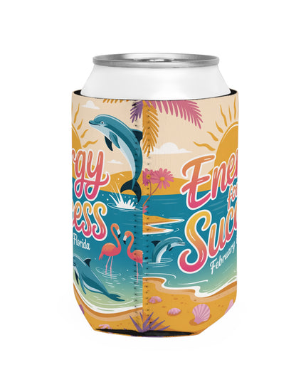 "February in Florida, Energy for Success" Can Cooler Sleeve