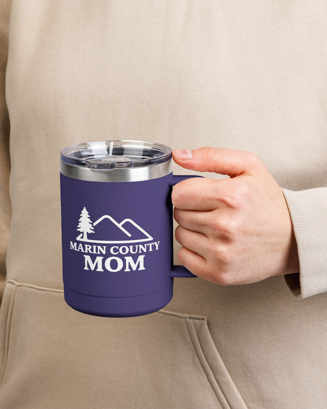 "Marin Country Mom" Coffee Mug Tumbler, 15oz