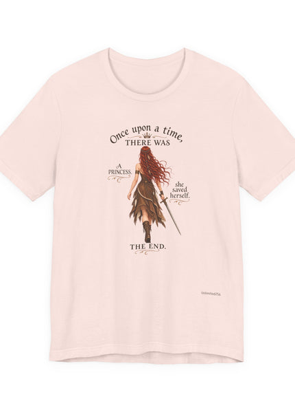 "She Saved Herself V5" Unisex Jersey Short Sleeve Tee