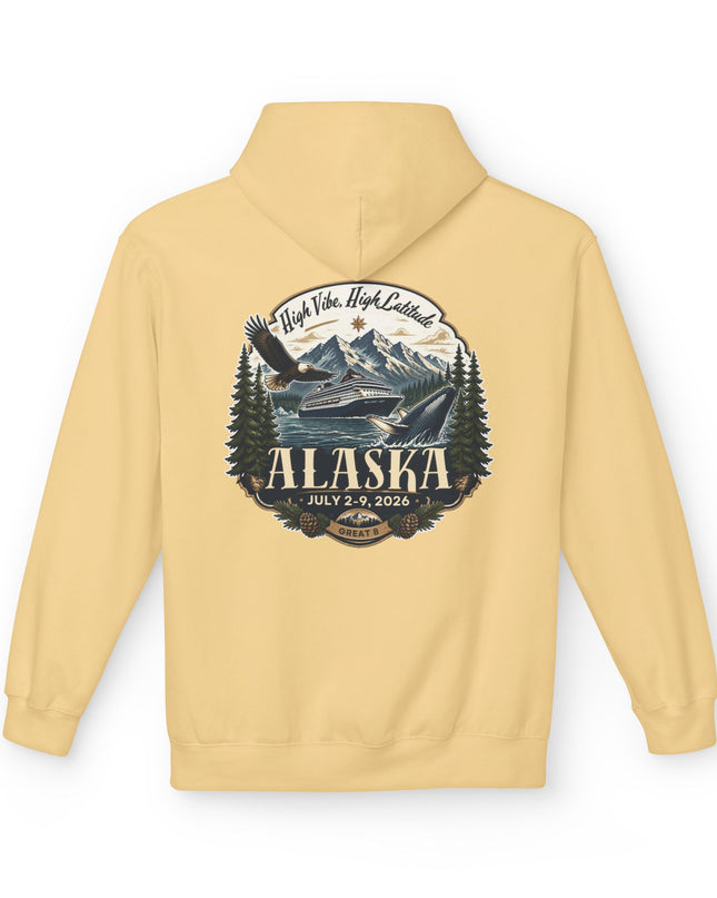 "Alaska" Unisex Midweight Softstyle Fleece Hoodie