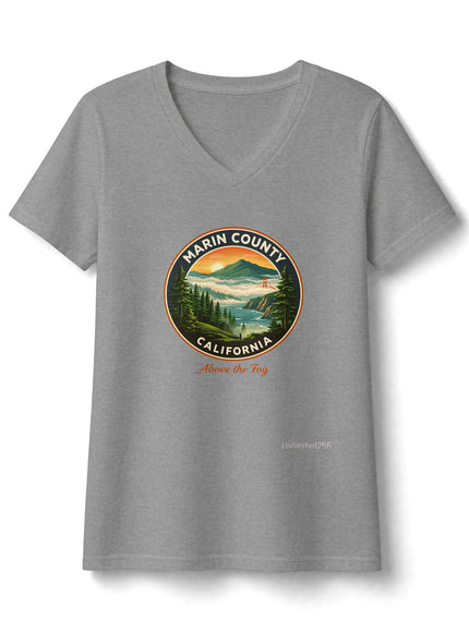 "Above the Fog" Women's Fan Favorite V-Neck Tee