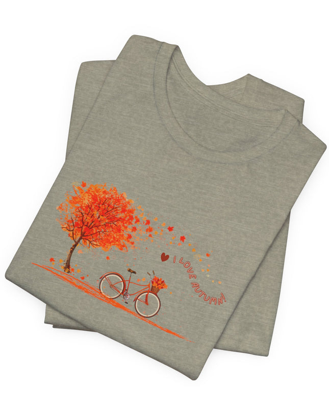 "I Love Autumn" Unisex Jersey Short Sleeve Tee