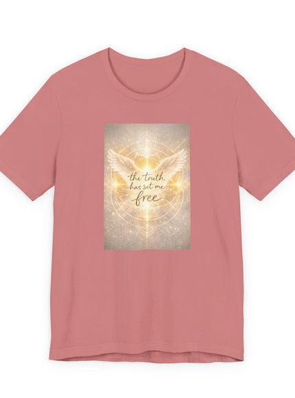 "The Truth Has Set Me Free" Unisex Jersey Short Sleeve Tee