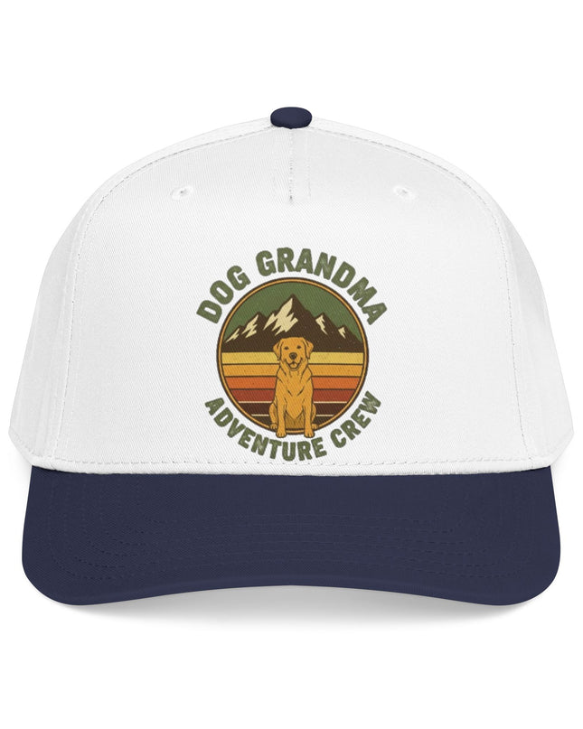 "Dog Grandma Adventure Crew" Mid Profile Baseball Cap