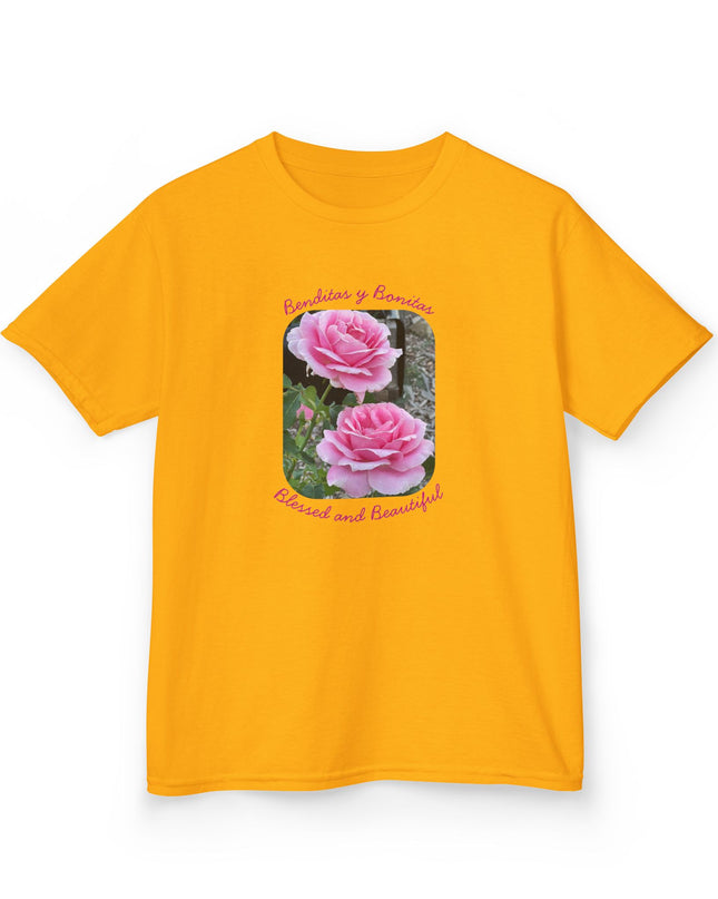 "Blessed and Beautiful" Kids Heavy Cotton Tee